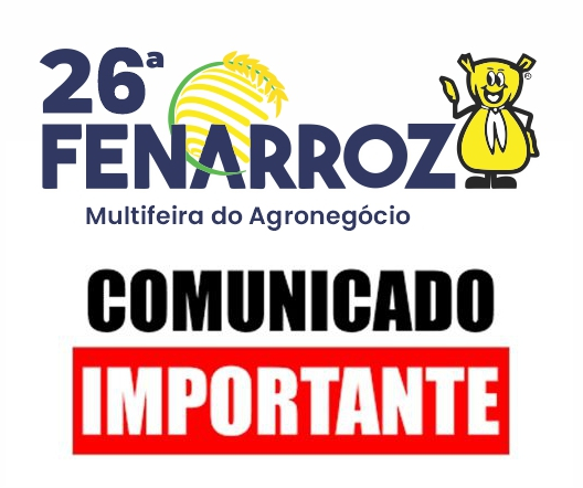 Abertura oficial da 26� Fenarroz tem hor�rio alterado 
