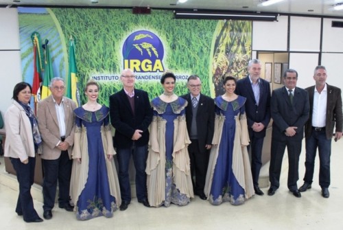 Irga recebe comitiva da 19 Fenarroz