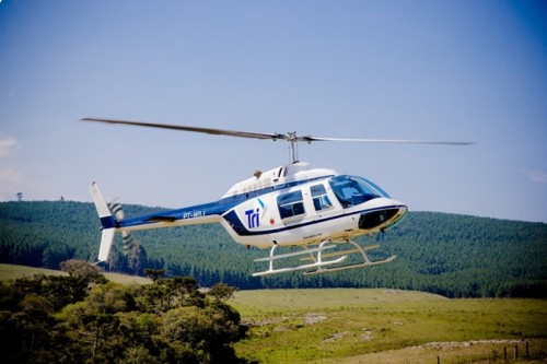 Passeio de Helicptero na 19 Feira Nacional do Arroz