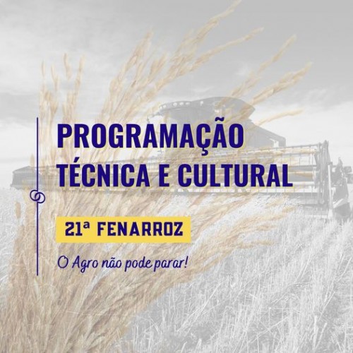 Definida a programao oficial da 21 Fenarroz 