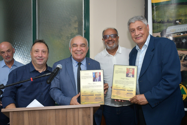 Executiva Fenarroz participa de homenagem  Celetro