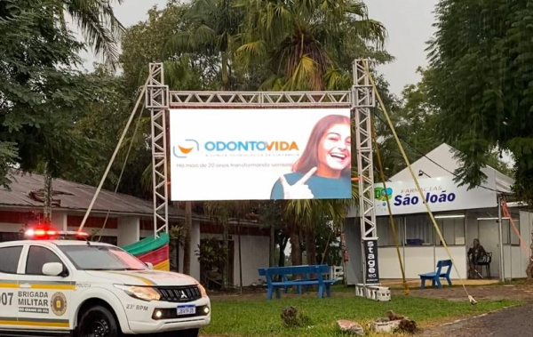 Empresa de painis de LED indoor P3 fecha parceria com a 24 FENARROZ